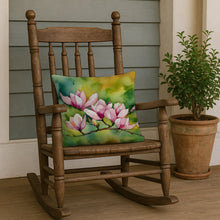Load image into Gallery viewer, Mississippi Magnolia in Watercolor Throw Pillow