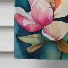 Load image into Gallery viewer, Mississippi Magnolia in Watercolor House Flag