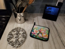 Load image into Gallery viewer, Mississippi Magnolia in Watercolor Pair of Pot Holders