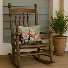 Load image into Gallery viewer, Mississippi Magnolia in Watercolor Throw Pillow