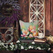 Load image into Gallery viewer, Mississippi Magnolia in Watercolor Throw Pillow