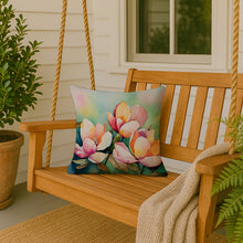 Load image into Gallery viewer, Mississippi Magnolia in Watercolor Throw Pillow