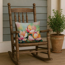 Load image into Gallery viewer, Mississippi Magnolia in Watercolor Throw Pillow