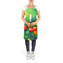 Load image into Gallery viewer, Missouri Hawthorns in Watercolor Apron – Artist-Designed Kitchen, BBQ &amp; Craft Apron
