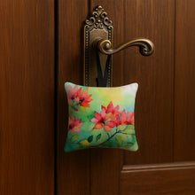 Load image into Gallery viewer, Missouri Hawthorns in Watercolor Hanging Square Fabric Ornament 3.5 × 3.5