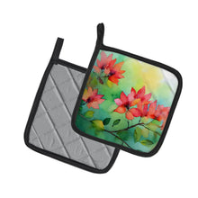 Load image into Gallery viewer, Missouri Hawthorns in Watercolor Pair of Pot Holders