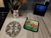 Load image into Gallery viewer, Missouri Hawthorns in Watercolor Pair of Pot Holders