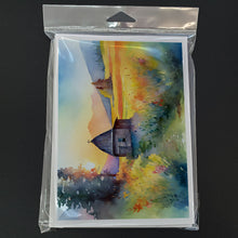 Load image into Gallery viewer, Montana Bitterroot in Watercolor Greeting Cards -  Blank Note Cards – 8-Pack of Artist-Designed Cards with Envelopes