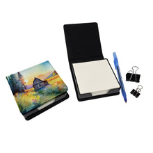Load image into Gallery viewer, Montana Bitterroot in Watercolor PU Leather Note Paper Holder
