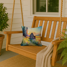 Load image into Gallery viewer, Montana Bitterroot in Watercolor Throw Pillow