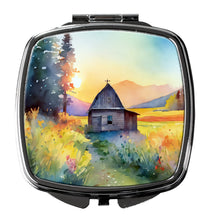 Load image into Gallery viewer, Montana Bitterroot in Watercolor Compact Mirror