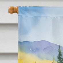 Load image into Gallery viewer, Montana Bitterroot in Watercolor House Flag