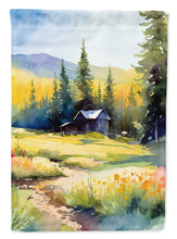 Load image into Gallery viewer, Montana Bitterroot in Watercolor House Flag