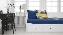 Load image into Gallery viewer, Montana Bitterroot in Watercolor Fabric Standard Pillowcase – Artistic Decorative Front, White Back