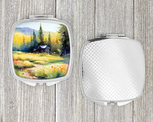Load image into Gallery viewer, Montana Bitterroot in Watercolor Compact Mirror