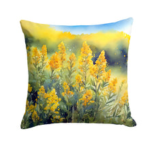 Load image into Gallery viewer, Nebraska Goldenrod in Watercolor Throw Pillow