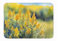 Load image into Gallery viewer, Nebraska Goldenrod in Watercolor Memory Foam Kitchen Mat