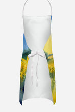 Load image into Gallery viewer, Nebraska Goldenrod in Watercolor Apron – Artist-Designed Kitchen, BBQ &amp; Craft Apron