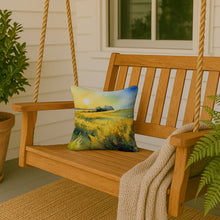Load image into Gallery viewer, Nebraska Goldenrod in Watercolor Throw Pillow