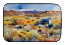 Load image into Gallery viewer, Nevada Sagebrush in Watercolor Dish Drying Mat