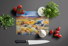 Load image into Gallery viewer, Nevada Sagebrush in Watercolor Glass Cutting Boards – Durable, Decorative Kitchen Art Large