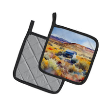 Load image into Gallery viewer, Nevada Sagebrush in Watercolor Pair of Pot Holders