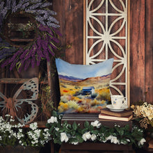 Load image into Gallery viewer, Nevada Sagebrush in Watercolor Throw Pillow