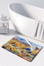 Load image into Gallery viewer, Nevada Sagebrush in Watercolor Memory Foam Kitchen Mat