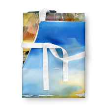 Load image into Gallery viewer, Nevada Sagebrush in Watercolor Apron – Artist-Designed Kitchen, BBQ &amp; Craft Apron
