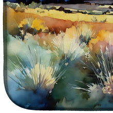 Load image into Gallery viewer, Nevada Sagebrush in Watercolor Dish Drying Mat