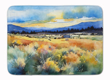Load image into Gallery viewer, Nevada Sagebrush in Watercolor Memory Foam Kitchen Mat