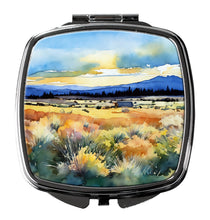 Load image into Gallery viewer, Nevada Sagebrush in Watercolor Compact Mirror