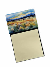 Load image into Gallery viewer, Nevada Sagebrush in Watercolor Sticky Note Holder- Refiilable Desk Accessory Note Pad