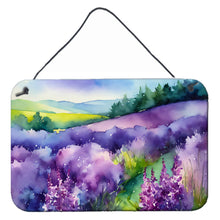 Load image into Gallery viewer, New Hampshire Purple Lilac in Watercolor Wall or Door Hanging Prints
