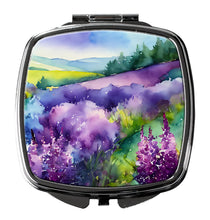 Load image into Gallery viewer, New Hampshire Purple Lilac in Watercolor Compact Mirror