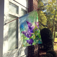 Load image into Gallery viewer, New Hampshire Purple Lilac in Watercolor House Flag