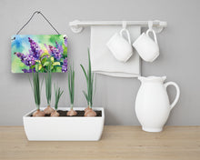 Load image into Gallery viewer, New Hampshire Purple Lilac in Watercolor Wall or Door Hanging Prints