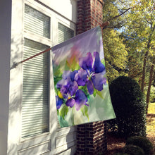 Load image into Gallery viewer, New Jersey Violet in Watercolor House Flag