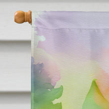 Load image into Gallery viewer, New Jersey Violet in Watercolor House Flag