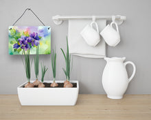 Load image into Gallery viewer, New Jersey Violet in Watercolor Wall or Door Hanging Prints