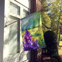 Load image into Gallery viewer, New Jersey Violet in Watercolor House Flag