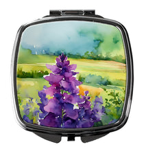 Load image into Gallery viewer, New Jersey Violet in Watercolor Compact Mirror