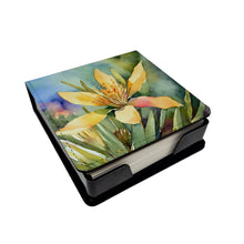 Load image into Gallery viewer, New Mexico Yucca Flower in Watercolor PU Leather Note Paper Holder