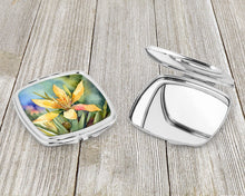 Load image into Gallery viewer, New Mexico Yucca Flower in Watercolor Compact Mirror