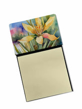 Load image into Gallery viewer, New Mexico Yucca Flower in Watercolor Sticky Note Holder- Refiilable Desk Accessory Note Pad