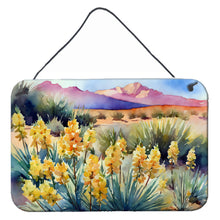 Load image into Gallery viewer, New Mexico Yucca Flower in Watercolor Wall or Door Hanging Prints