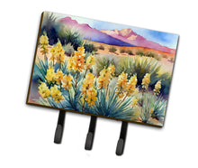 Load image into Gallery viewer, New Mexico Yucca Flower in Watercolor Leash or Key Holder