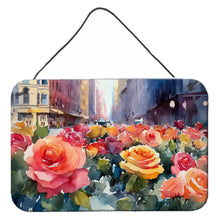Load image into Gallery viewer, New York Roses in Watercolor Wall or Door Hanging Prints