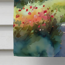 Load image into Gallery viewer, North Carolina Dogwoods in Watercolor House Flag