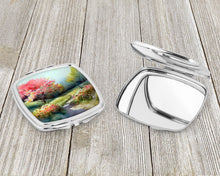 Load image into Gallery viewer, North Carolina Dogwoods in Watercolor Compact Mirror